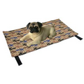 PET COOLING BED with Made In USA Flexible,Removable Ice Mat Insert